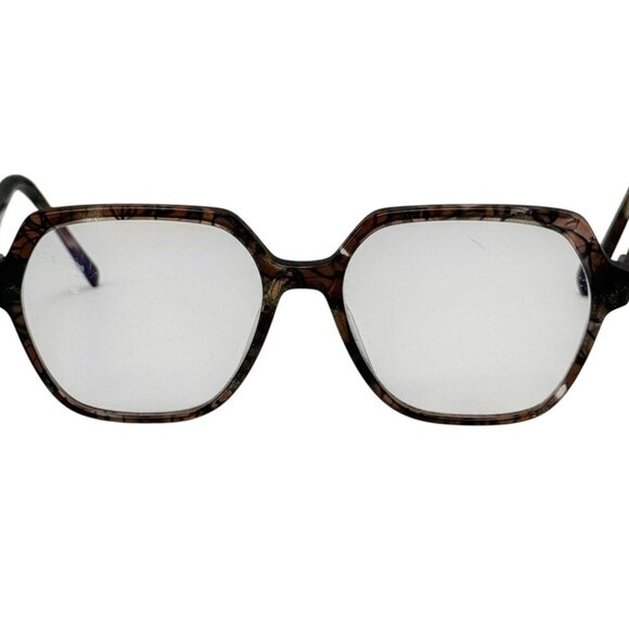 Elton John Eyewear Carnaby Brown Tortoise Unisex Frames Square - Picture 4 of 14